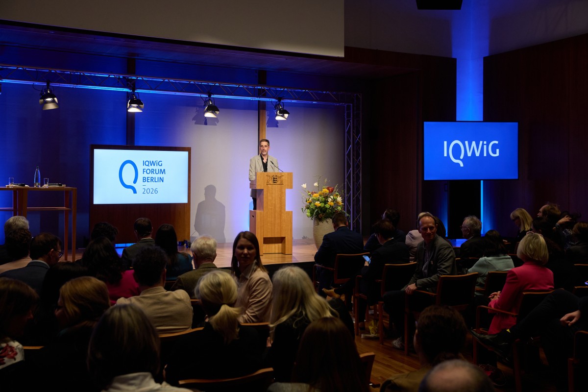 Foto von IQWiG-Leiter Thomas Kaiser
