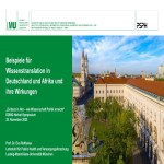 First page of the presentation