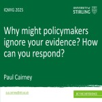 First page of the presentation